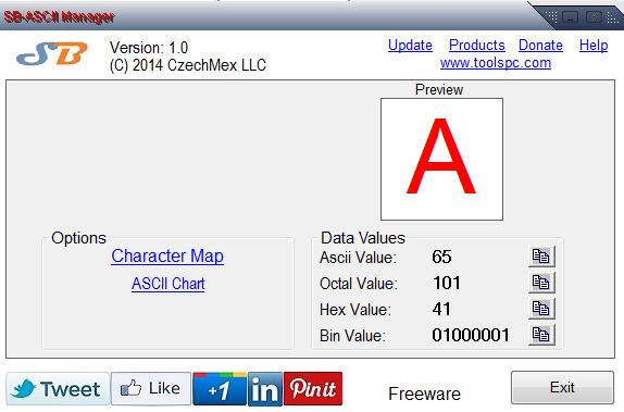 SB-ASCII Manager