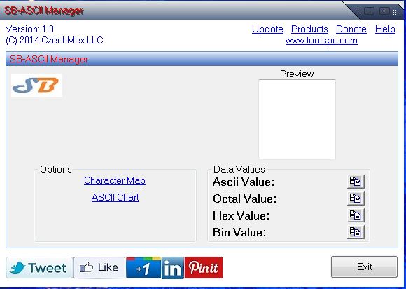 SB-ASCII Manager