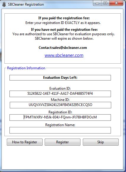 SB-Hexadecimal Editor Register